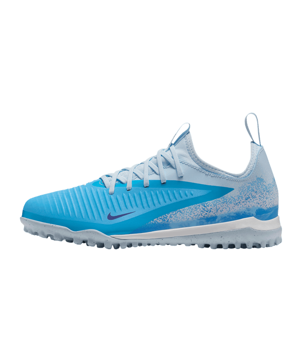 Nike Phantom 6 Low Academy TF Haaland Kids Blau F401 - blau