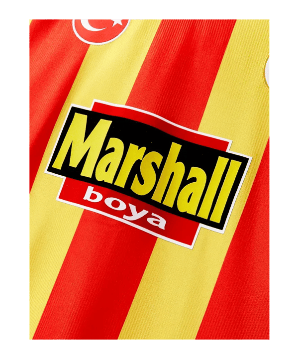Galatasaray Istanbul Retro 1999-2000 Shirt Geel - geel