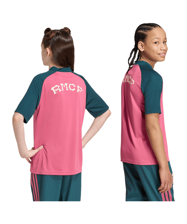 adidas Real Madrid Pre-Match Maillot 2026/2027 Enfants Rose - rose