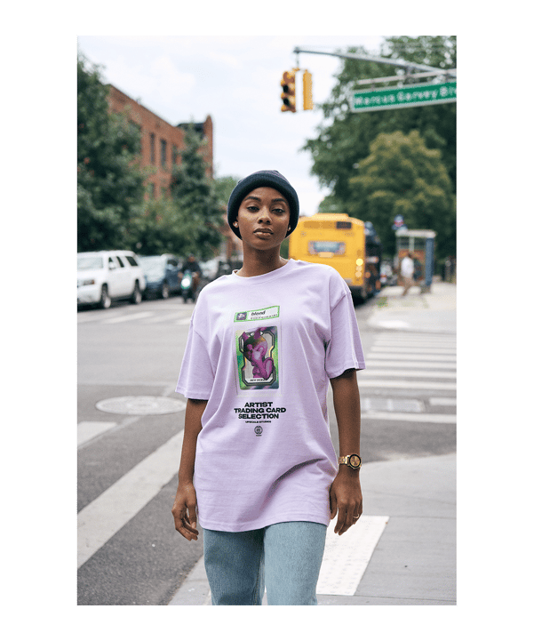 Mister Tee Blend Oversized T-Shirt Lila - lila