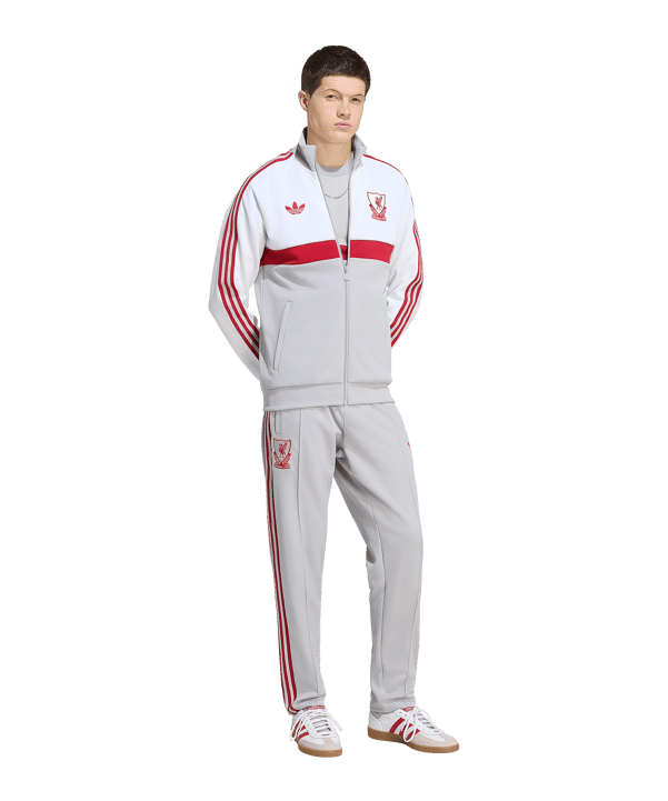 adidas Originals FC Liverpool Jacke Weiß