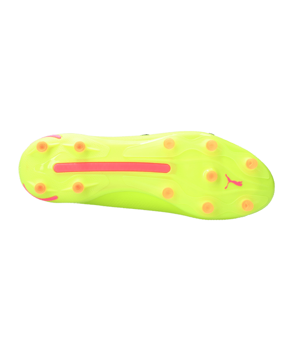 PUMA KING Ultimate FG/AG Phenomenal Damen Gelb Schwarz Pink F04 - gruen
