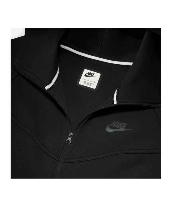 Nike Tech Fleece Windrunner Damen Schwarz F010 - schwarz