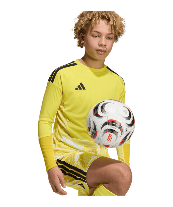 adidas Tiro 26 Torwarttrikot Langarm Kids Gelb - gelb