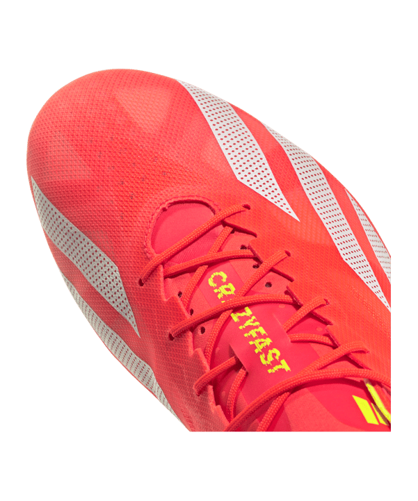 adidas X Crazyfast+ FG Energy Citrus Rot Weiss Gelb - rot