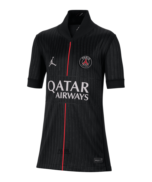 Jordan Paris Saint-Germain 4th Trikot 2025/2026 Kids Schwarz F045 - schwarz