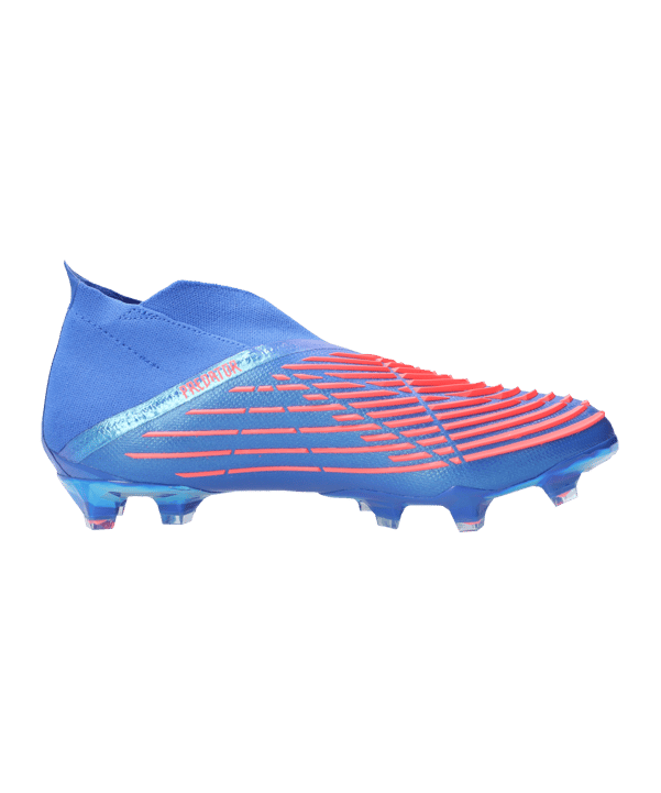 adidas Predator EDGE+ FG Sapphire Edge Blau Rot - blau