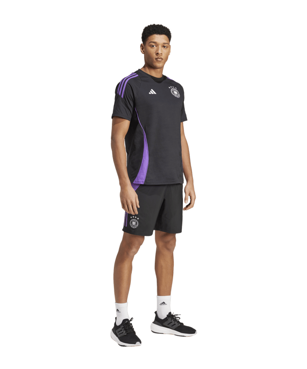 adidas DFB Deutschland Downtime Short Schwarz - schwarz