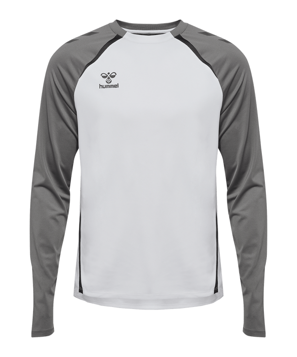 Hummel hmlLEAD 2.0 Sweatshirt Weiss F9396 - weiss