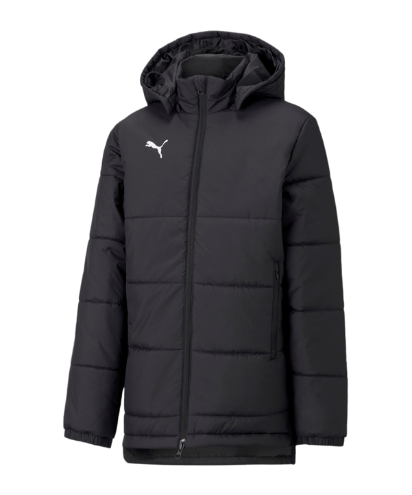 PUMA Bench Jacke Kids Schwarz Weiss F03 - schwarz
