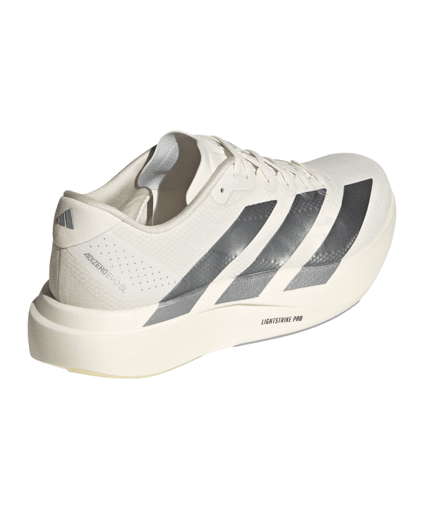 adidas Adizero Evo SL Laufschuh Weiß - weiss