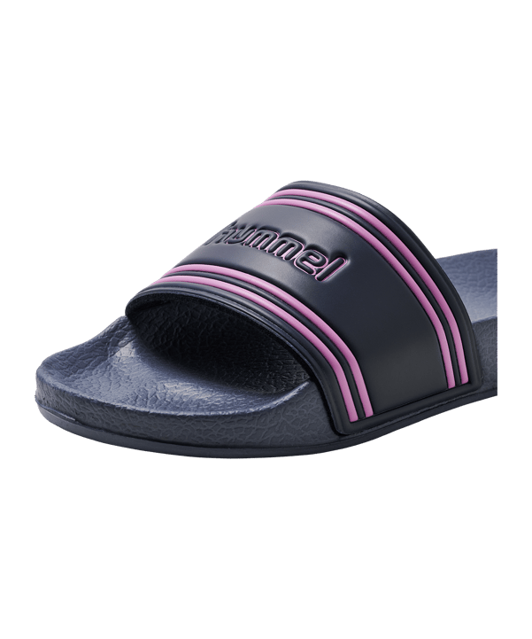 Hummel Polo Badelatsche Kids Schwarz F1009 - schwarz
