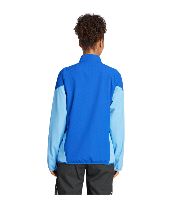 adidas Tiro 25 Competition Präsentationsjacke Damen Blau - blau