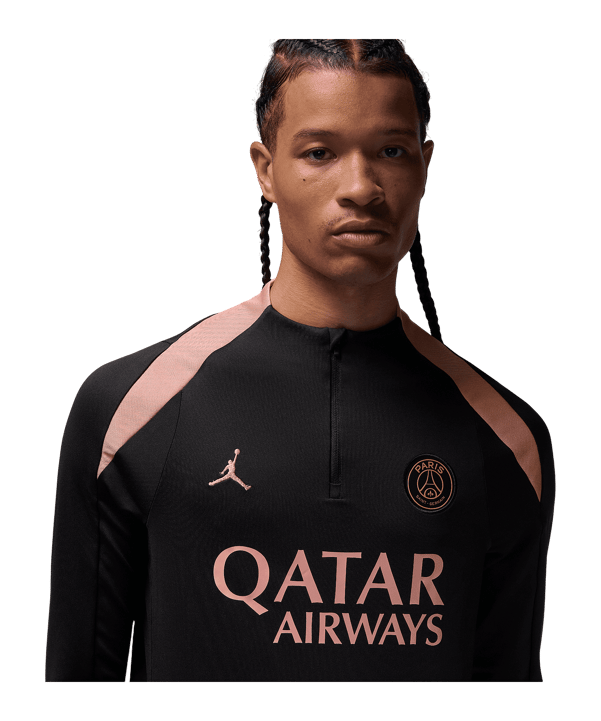 Jordan Paris St. Germain Strike Drill Top Sweatshirt 3rd Schwarz F013 - schwarz