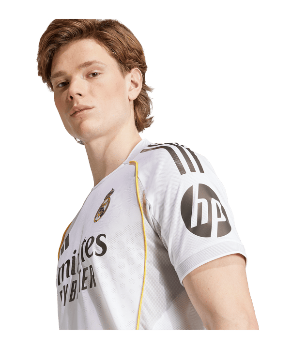 adidas Real Madrid Authentic Trikot Home 2025/2026 Weiß - weiss