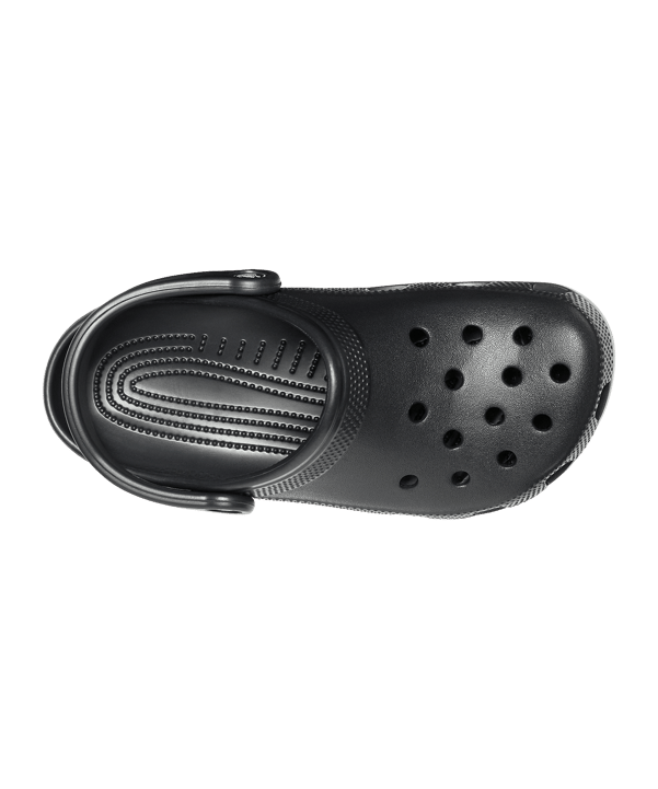 Crocs Classic Clog Badelatsche Schwarz - schwarz