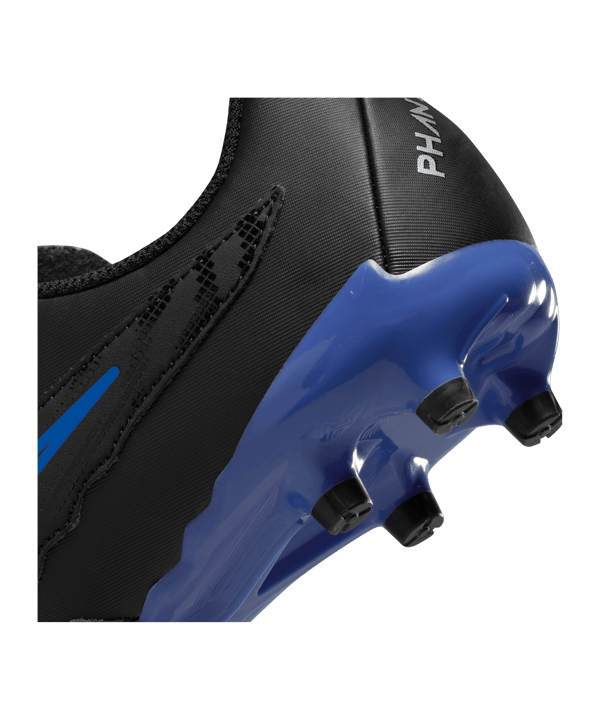 Nike Jr Phantom GX Academy FG/MG Shadow Kids Schwarz Silber Blau F040 - schwarz