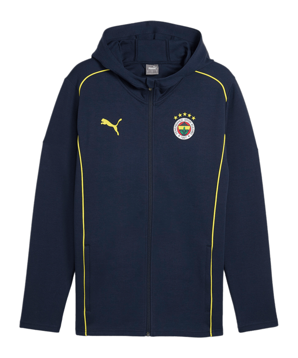 PUMA Fenerbahce Istanbul Casual Kapuzenjacke Blau F12 - blau