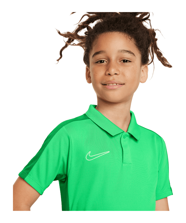 Nike Academy 23 Poloshirt Kids Grün F329 - gruen