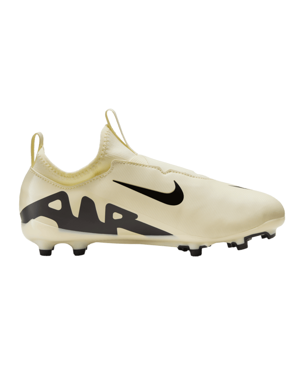 Nike Jr Air Zoom Mercurial Vapor XV Academy FG/MG Mad Ready Kids Beige Schwarz F700 - beige