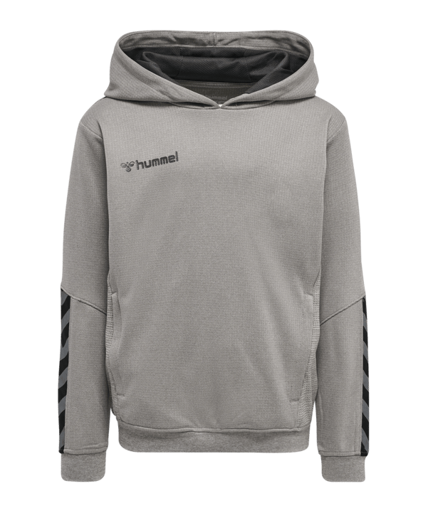 Hummel Authentic Poly Hoody Kids Grau F2006 - grau