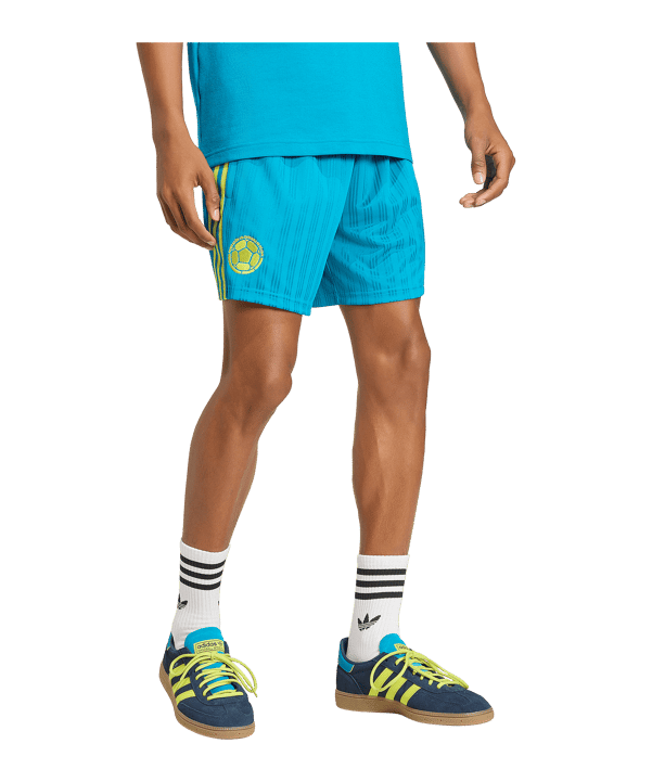 adidas FCF Kolumbien Originals Short Türkis - tuerkis