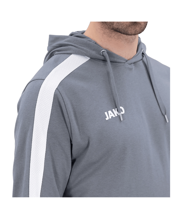 JAKO Power Hoody Grijs K840 - grijs