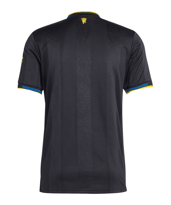 adidas Manchester United Authentic Trikot 3rd 2025/2026 Schwarz - schwarz