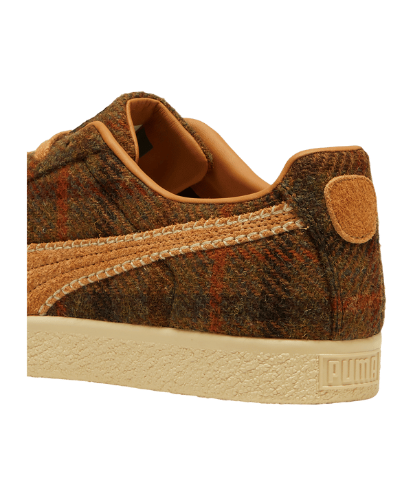 PUMA Clyde Harris Tweed Sneaker Braun F02 - braun