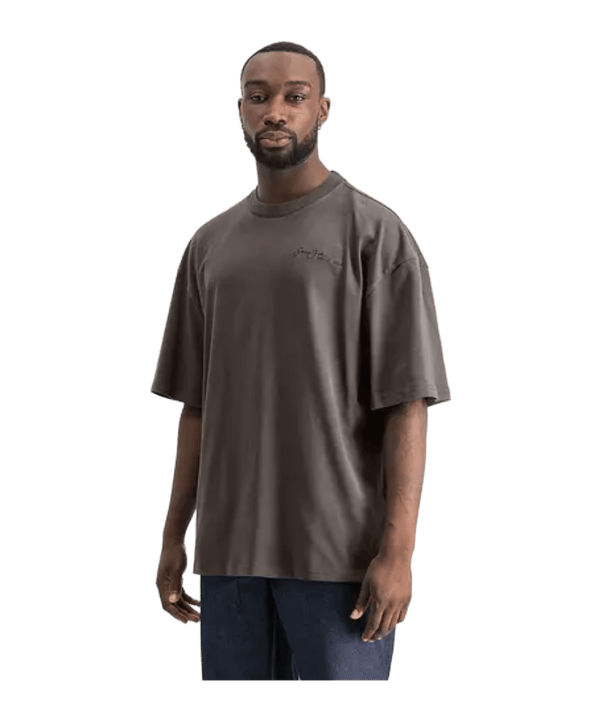 Sean John Logo Backprint Peached T-Shirt Schwarz - schwarz