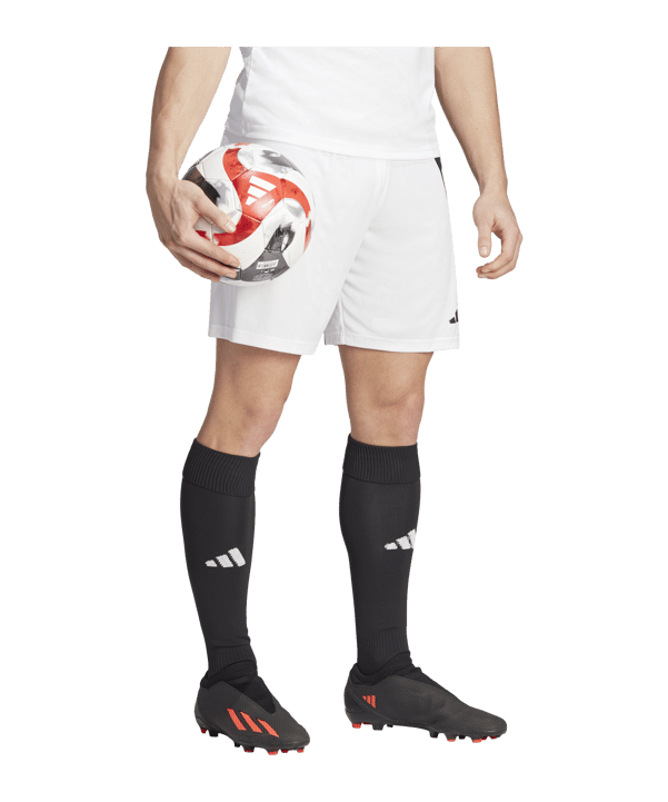 adidas Fortore 23 Short Weiss Schwarz - weiss