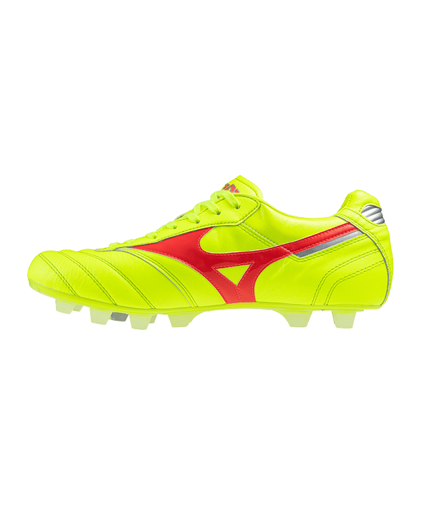Mizuno Morelia II Made in Japan FG Dyna Gelb Rot Silber F45 - gelb