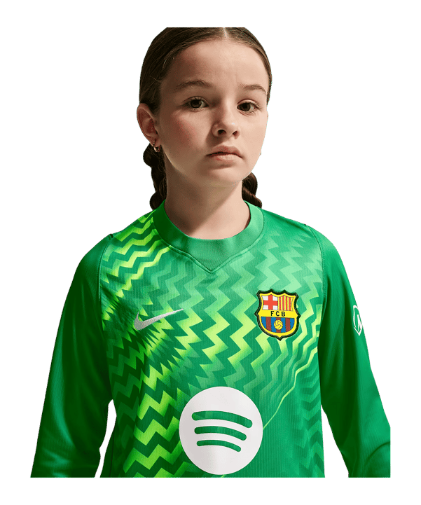 Nike FC Barcelona Torwarttrikot 2026/2027 Kids Grün F324 - gruen