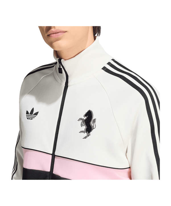 adidas Originals Juventus Turin Jacke Weiß - weiss