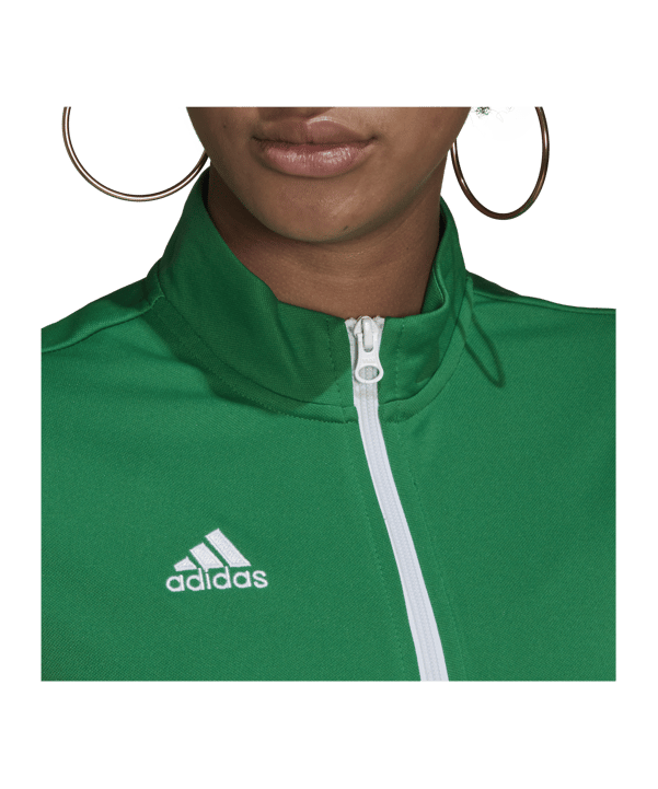 adidas Entrada 22 TK Trainingsjacke Damen Grün - gruen