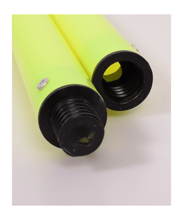 Cawila ACADEMY Slalomstangen 10er Set (33mmx170cm) Gelb - gelb