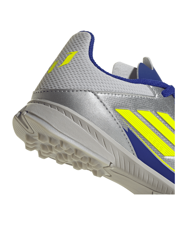 adidas F50 League TF Messi Kids Silber - silber