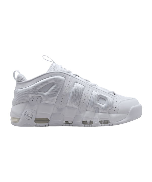 Nike Air More Uptempo Low Sneaker Weiss F100 - weiss