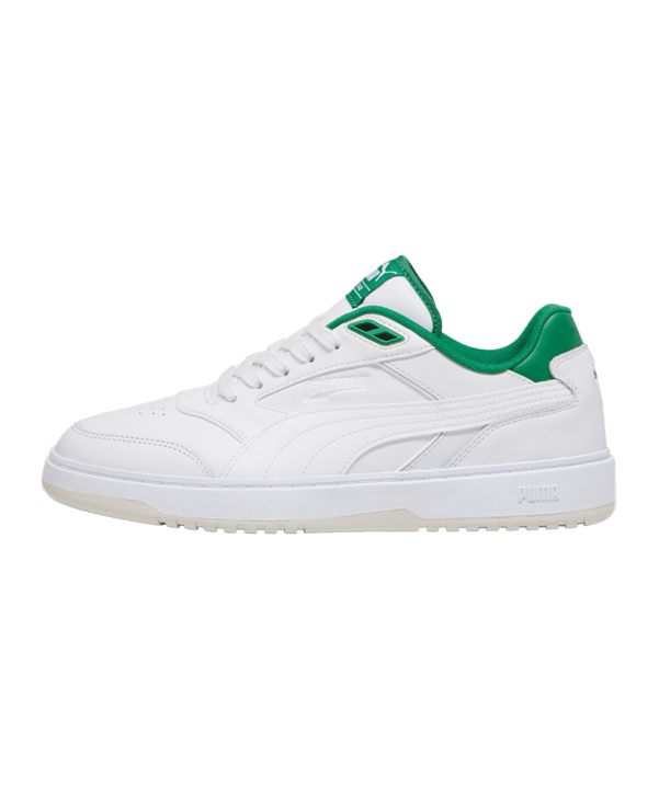 PUMA Doublecourt PRM Weiss Grün F03 - weiss