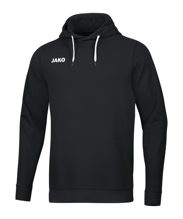 JAKO Base Hoody Schwarz F08 - schwarz