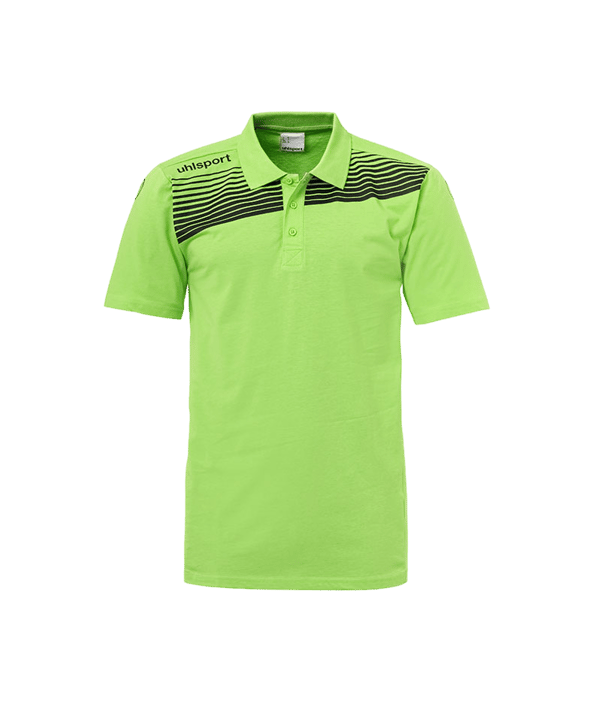 uhlsport Liga 2.0 Poloshirt Grün Schwarz F05 - gruen