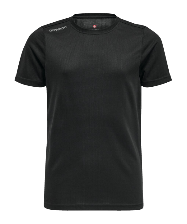 Newline Core Functional T-Shirt Running Kids F2001 - schwarz