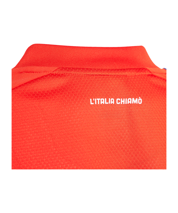 adidas Italien TW-Trikot langarm EM 2024 Kids Rot - rot