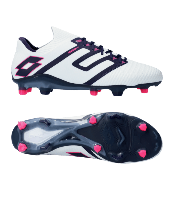 Lotto Maestro 100 IV FG Weiss Lila F1E6 - weiss