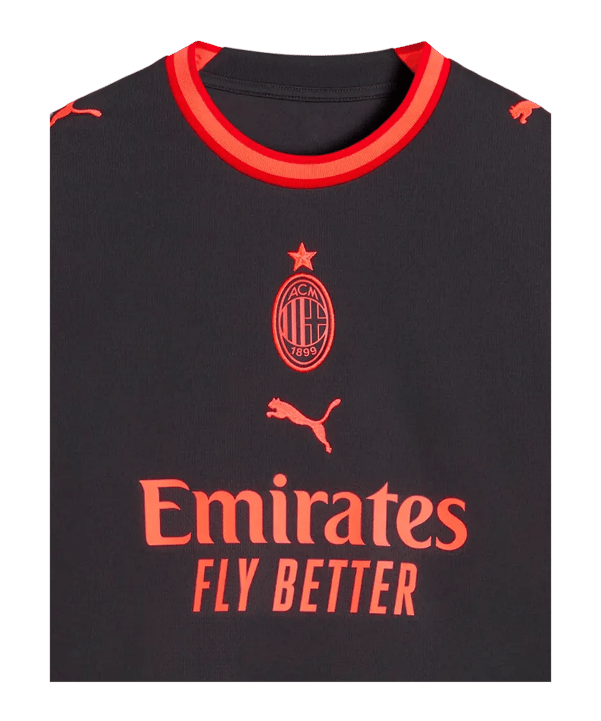 PUMA AC Milan Replica Maillot 3rd 2026/2027 Enfants Gris C03 - gris