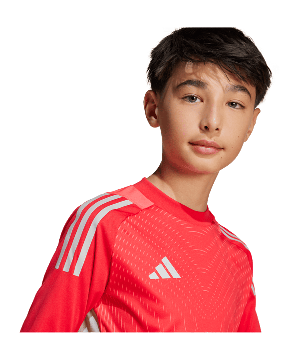 adidas Tiro 25 Pro Torwarttrikot Kids Rot - rot