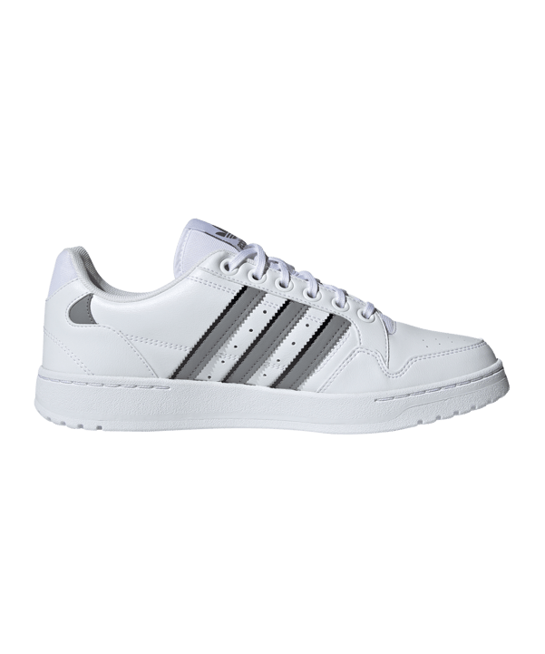 adidas Originals NY 90 Stripes Weiss Grau Schwarz - weiss