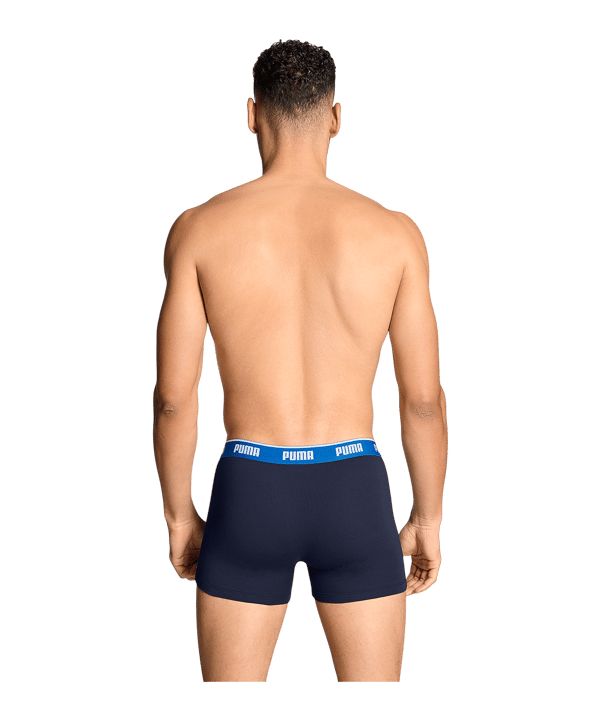 PUMA EVERYDAY BASIC 3er Pack Boxershort Blau F004