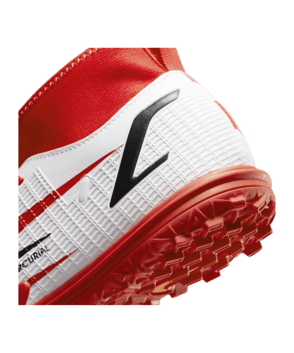 Nike Jr Mercurial Superfly VIII Academy CR7 Spark Positivity TF Kids Rot F600 - rot