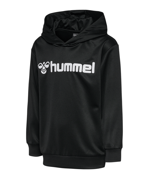 Hummel Logo Hoody Kids Schwarz F2001 - schwarz